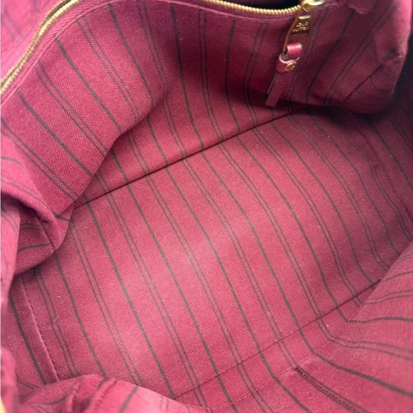 Louis Vuitton Plum Empreinte Speedy 25 Handbag Shoulder Bag - Picture 12 of 16